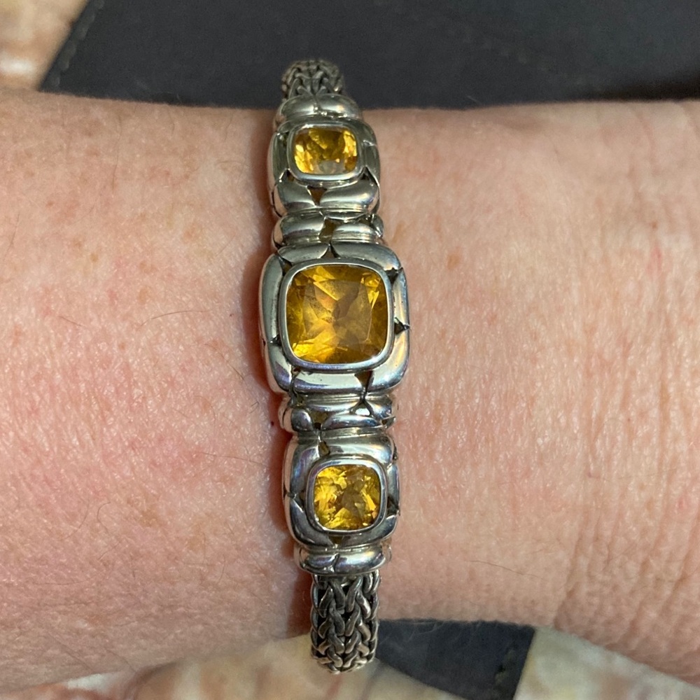 💚John Hardy Kali Citrine Bracelet